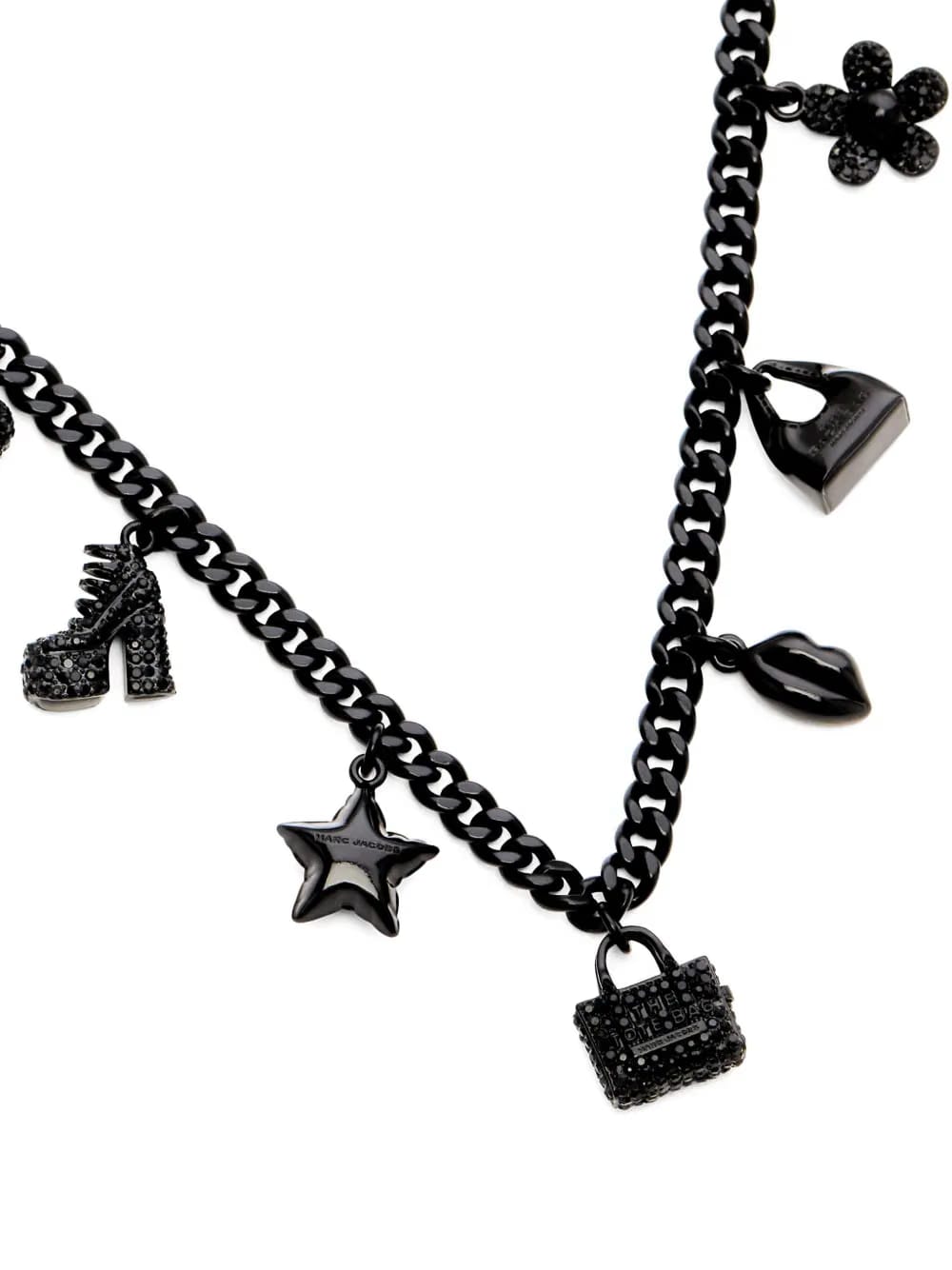 The Mini Icon Pave-charm necklace