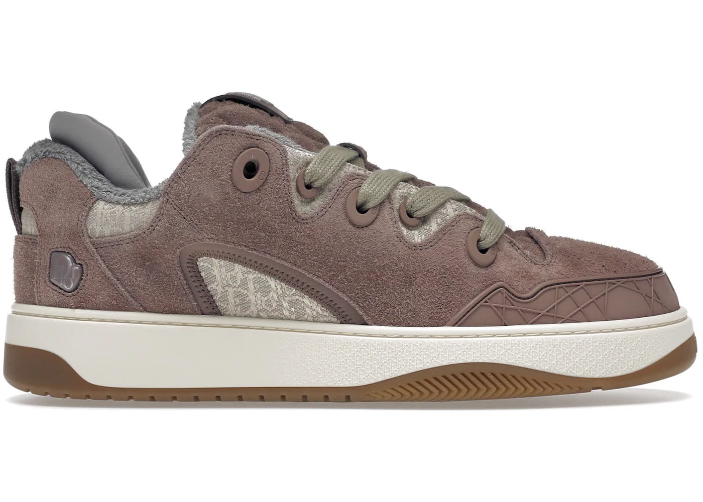 Dior B9S Skater Erl Lilac Suede And Dior Oblique Jacquard