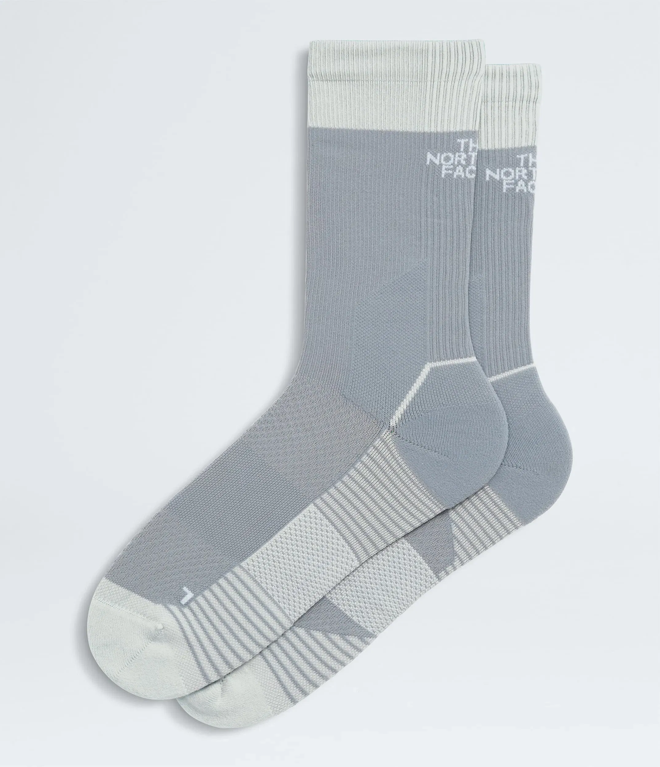 The North Face Trail Run Socks Crew Frost Grey-Pearl Stone
