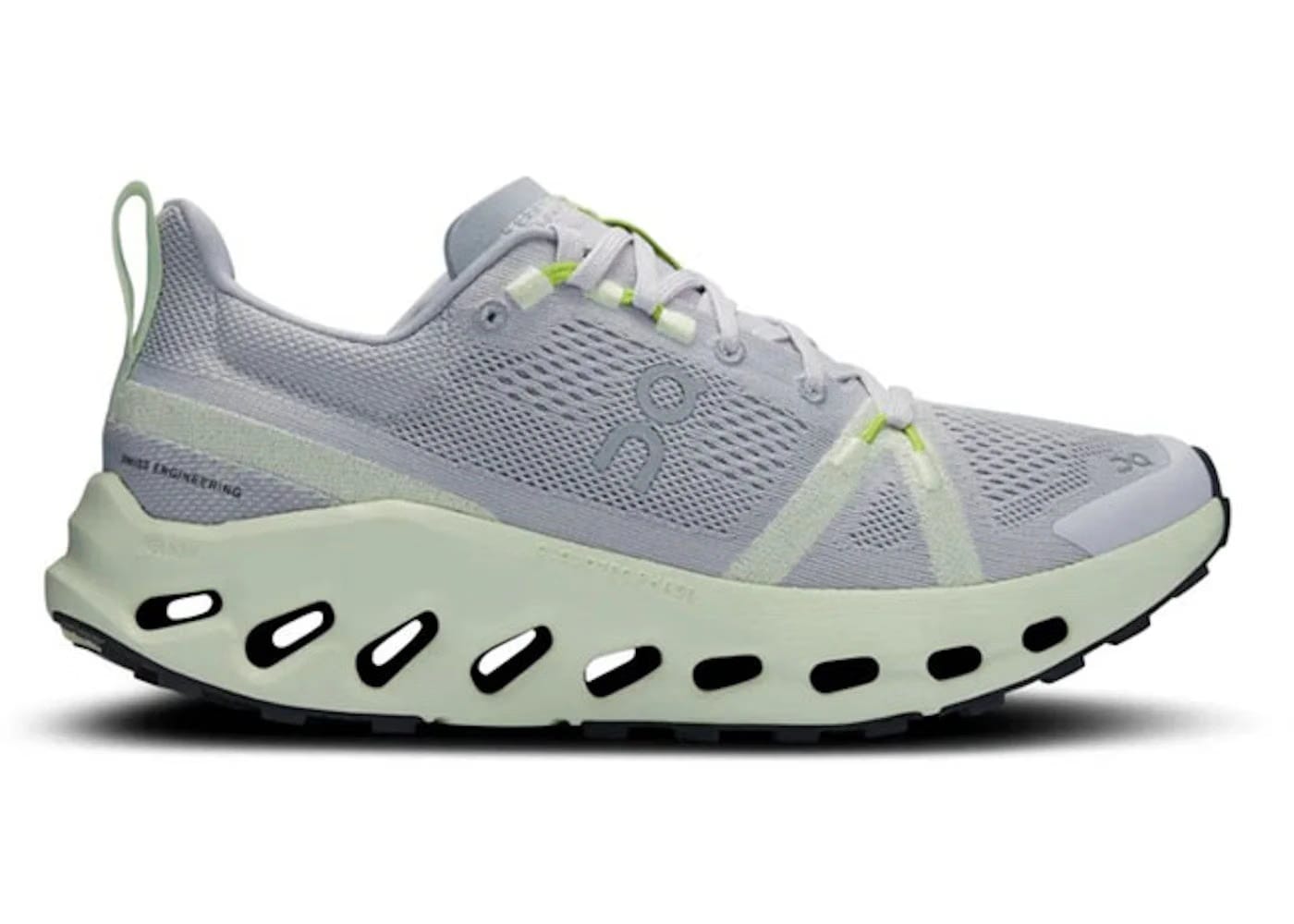 On Running Cloudsurfer Trail Frost Lima Womens