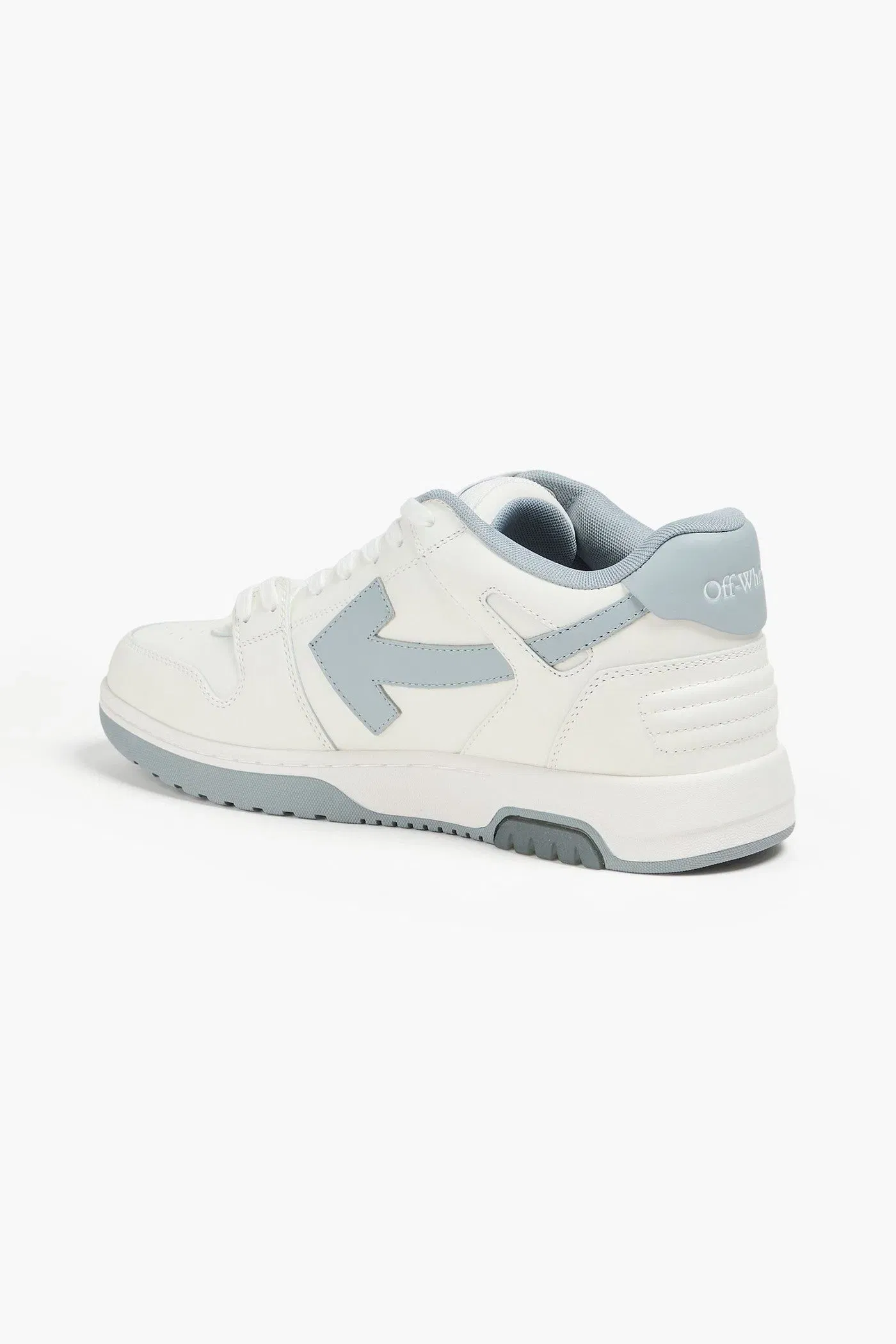Off-White Out Of Office Leather Sneakers Sky Blue