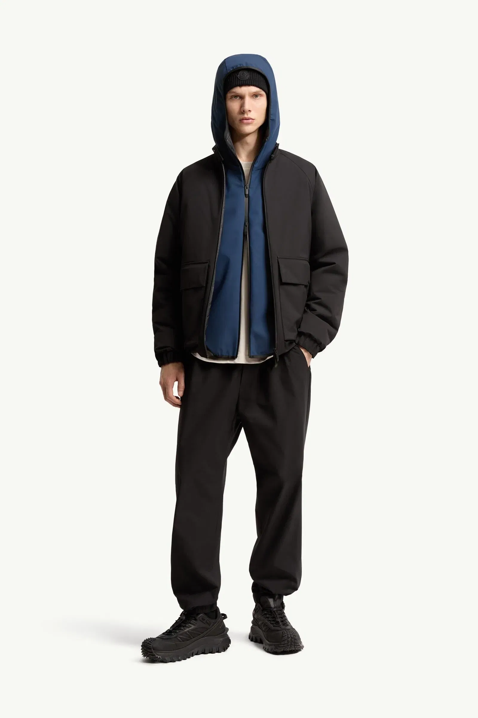 Moncler Ripstop Sweatpants Black Black
