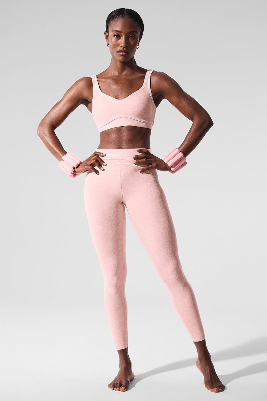 Alo Yoga Alosoft Heart Throb Bra