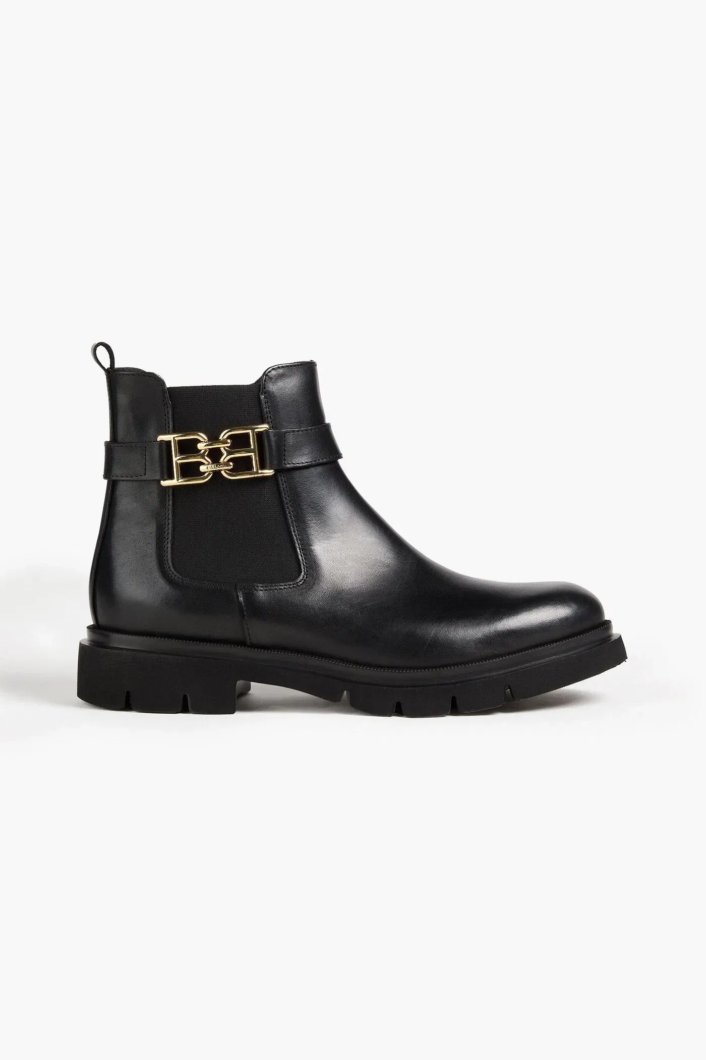 Bally Weniska Embellished Leather Chelsea Boots Black Women's
