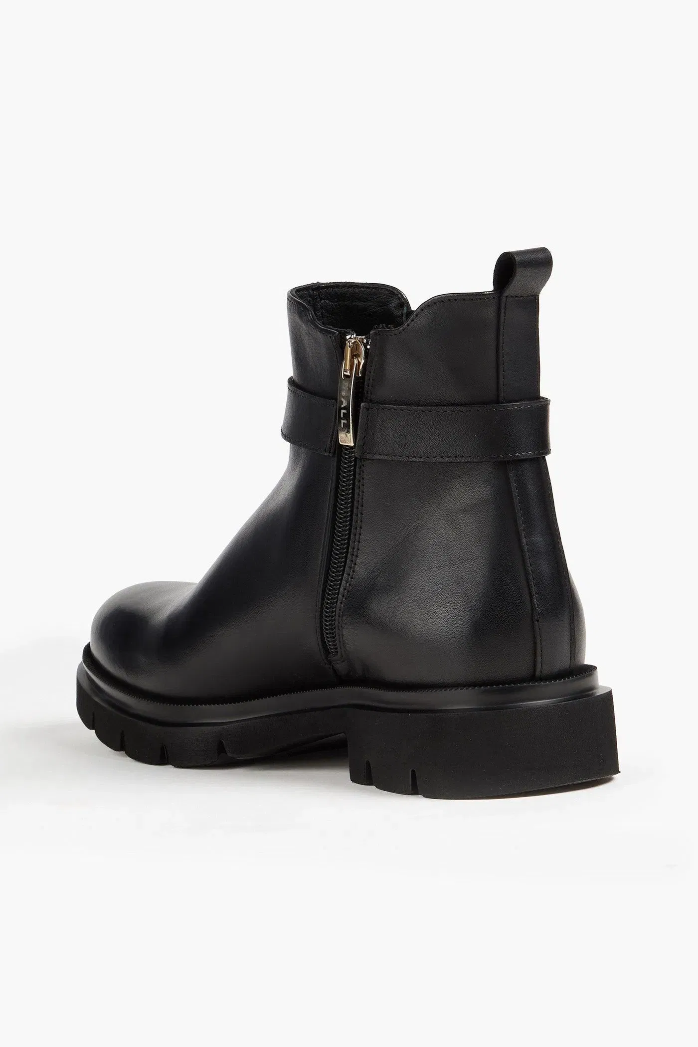Bally Weniska Embellished Leather Chelsea Boots Black Women's