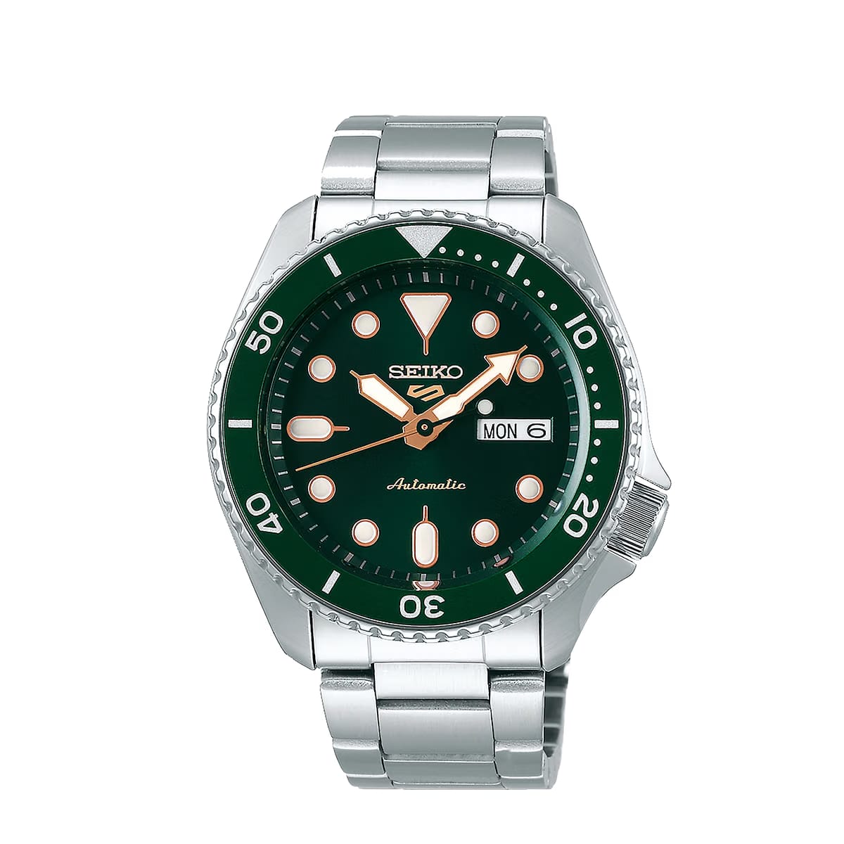 Seiko 5 Sports Automatic Watch - Green - SRPD63K1