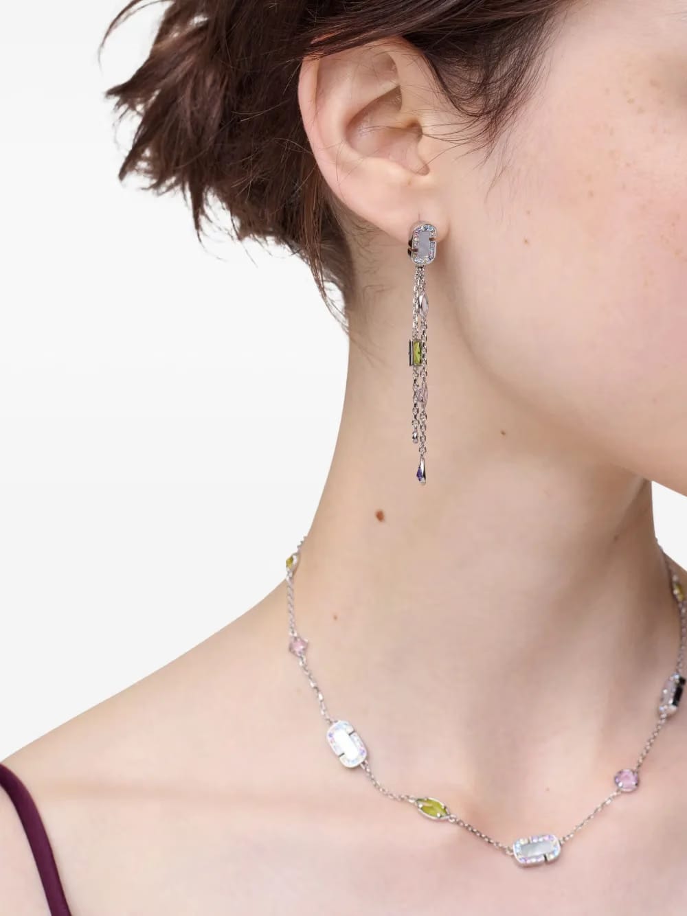 The J Marc Luxe Gem Linear earrings