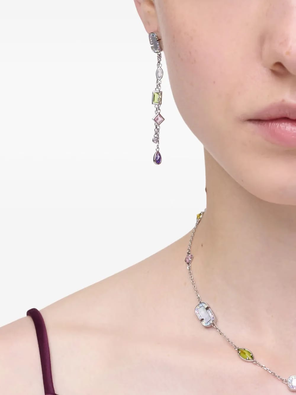The J Marc Luxe Gem Linear earrings