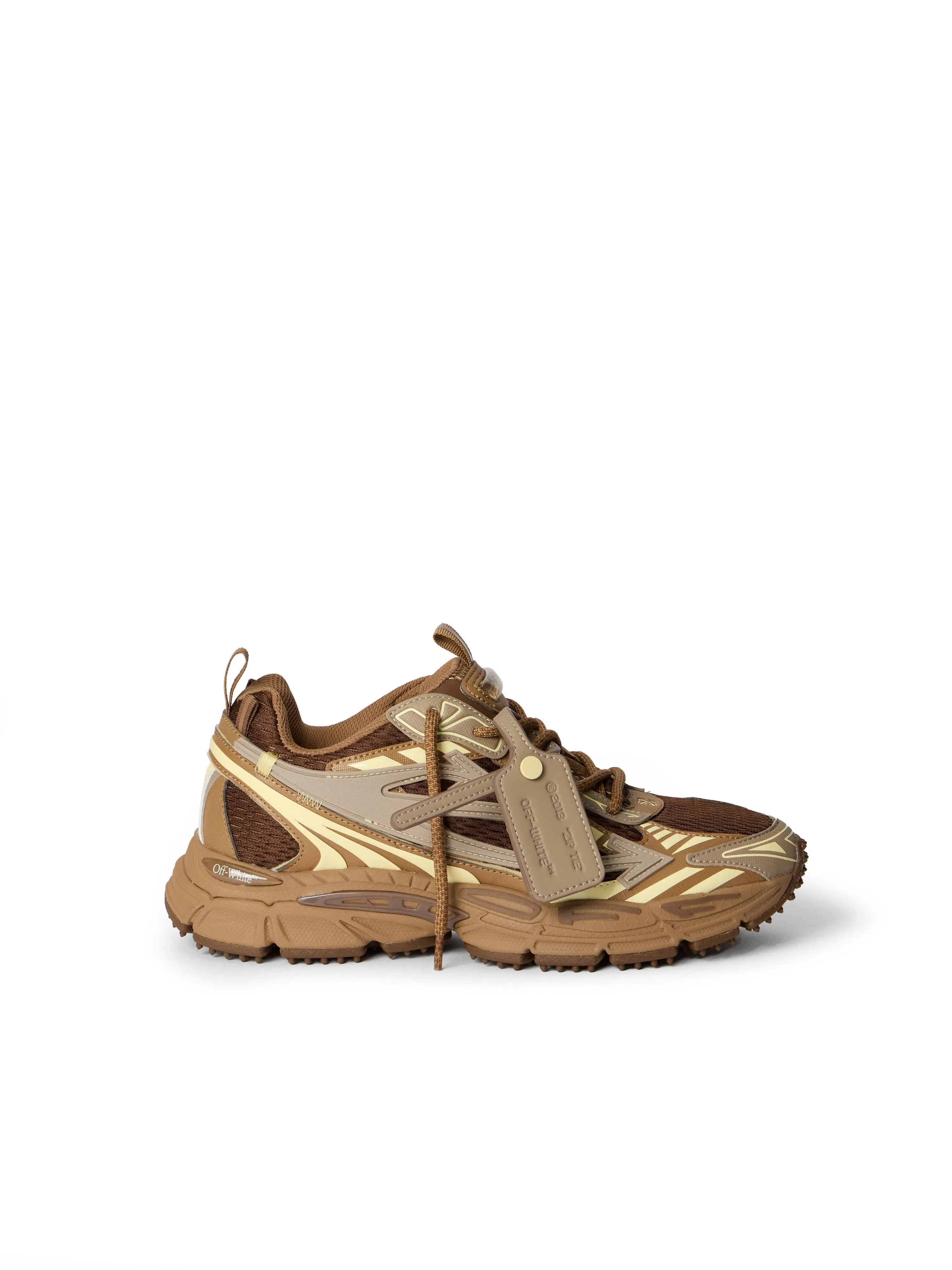 Off-White Be Right Back Sneakers Womens Brown