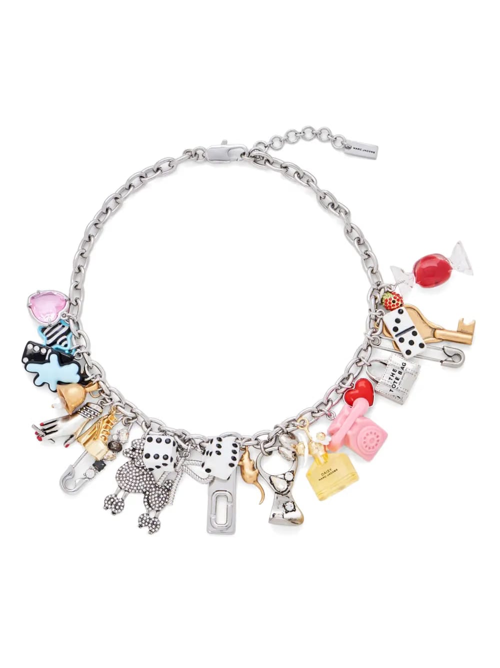 Sticker Charm Statement necklace