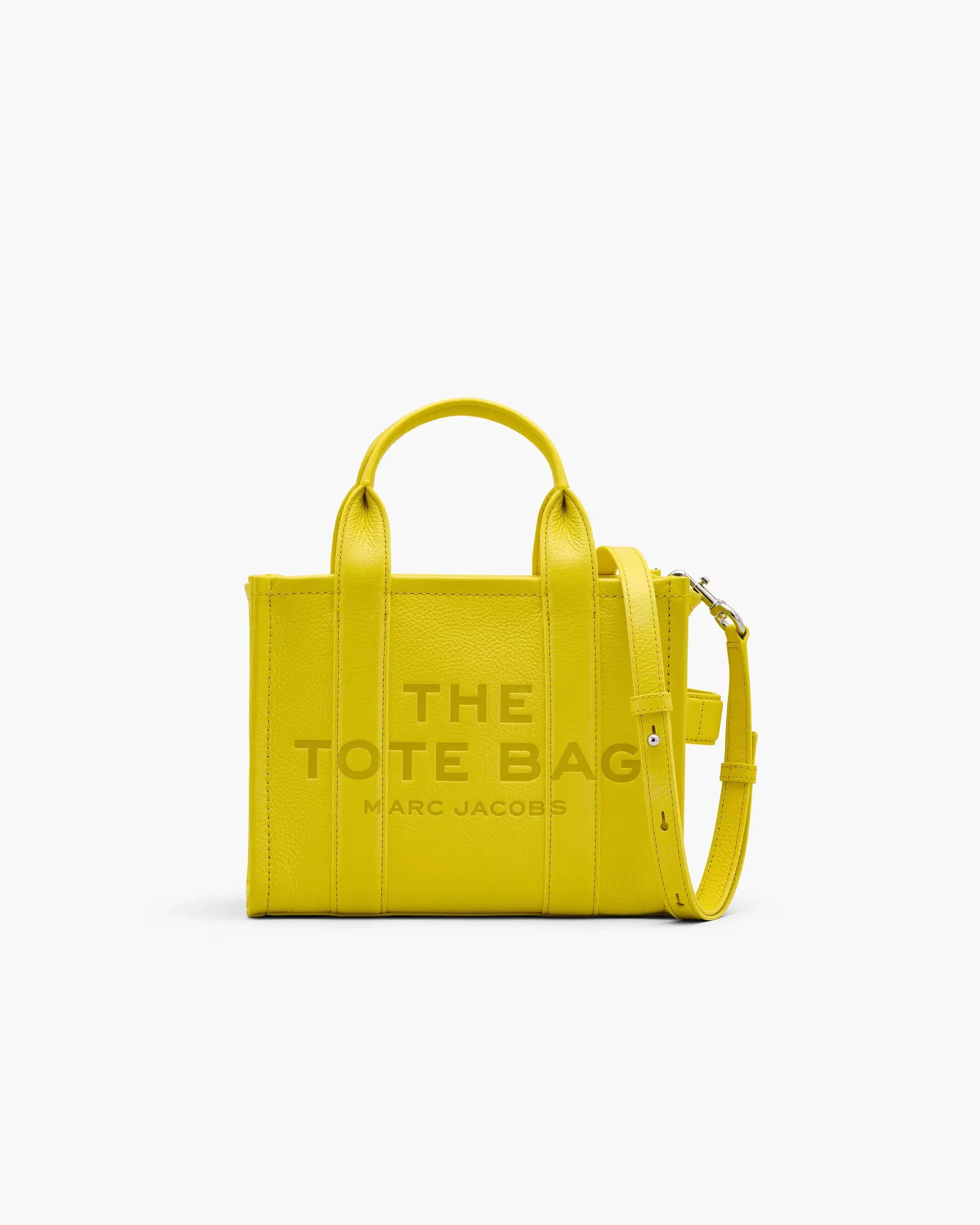 Marc Jacobs The Leather Small Tote Bag Daisy Yellow