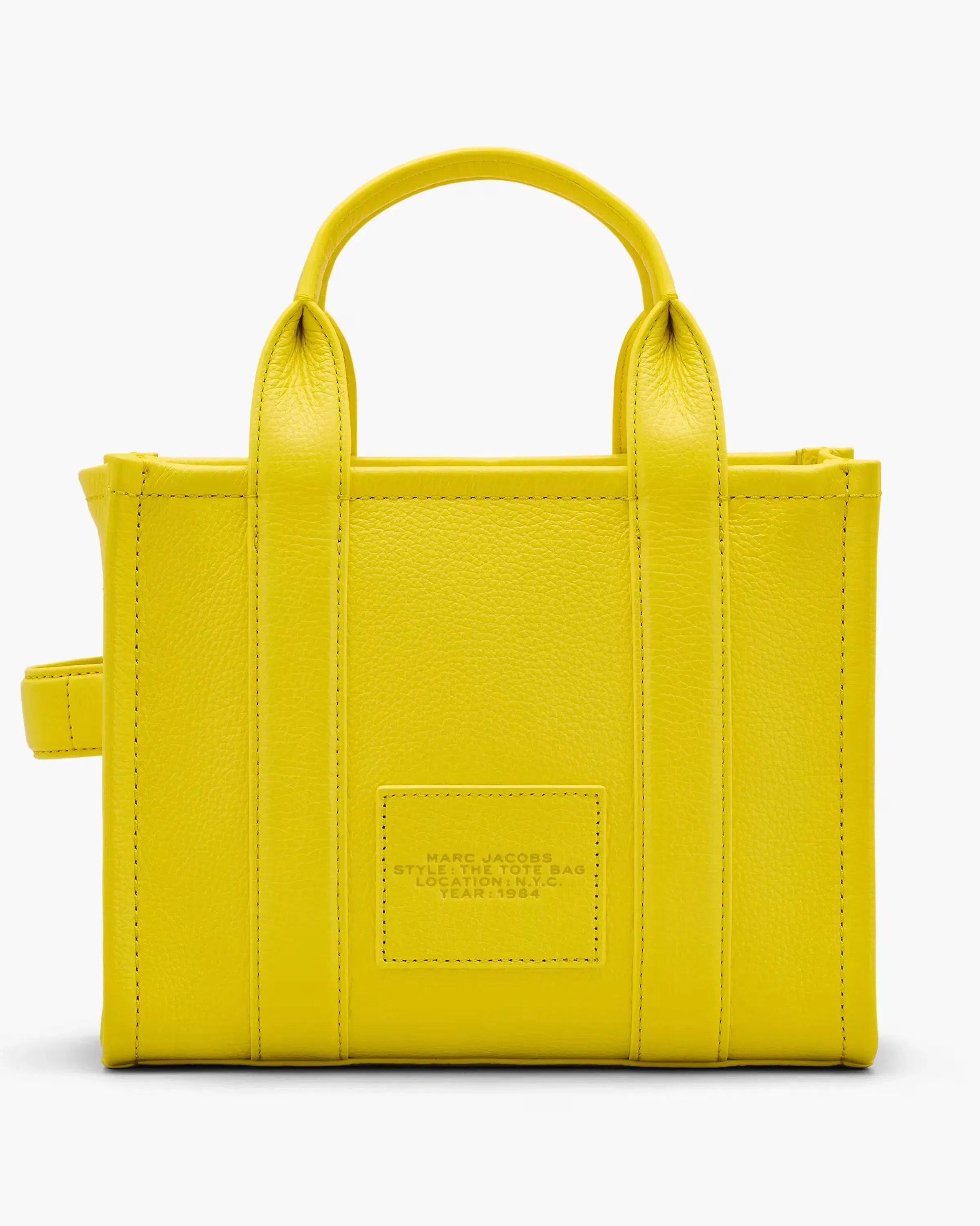 Marc Jacobs The Leather Small Tote Bag Daisy Yellow