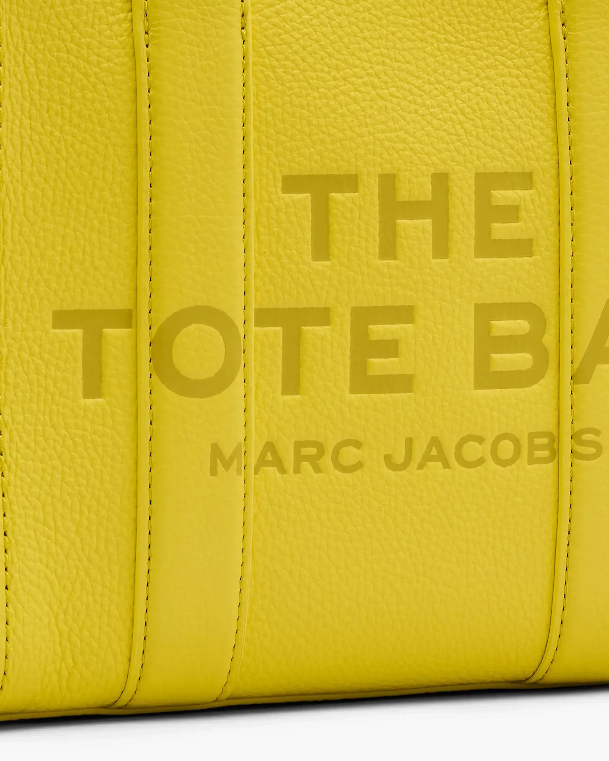 Marc Jacobs The Leather Small Tote Bag Daisy Yellow
