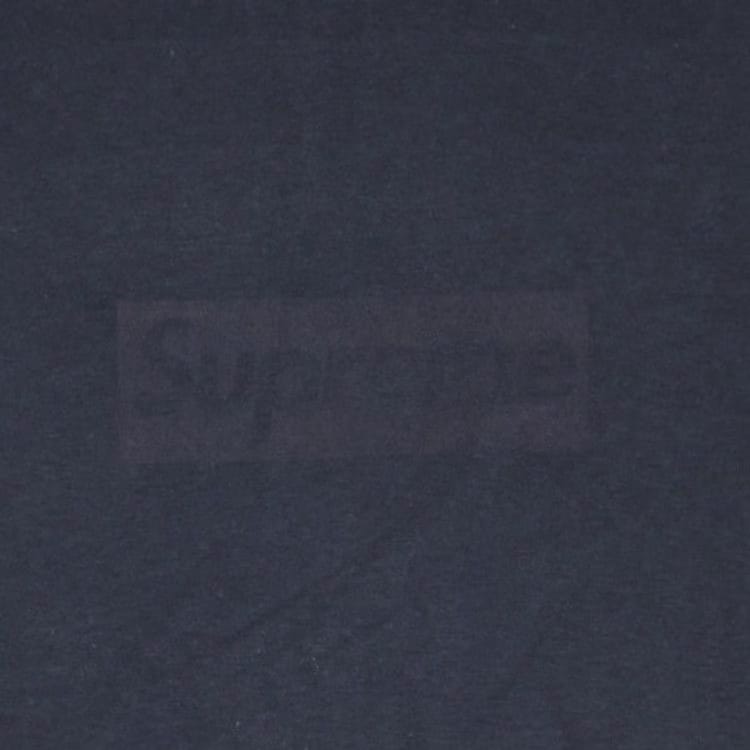 SUPREME TONAL BOX LOGO T-Shirt NAVY