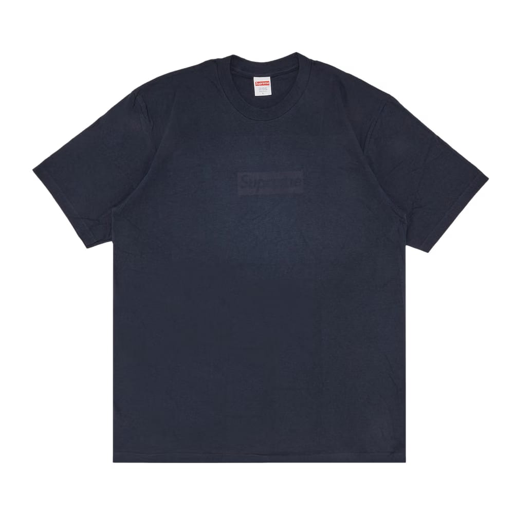 SUPREME TONAL BOX LOGO T-Shirt NAVY