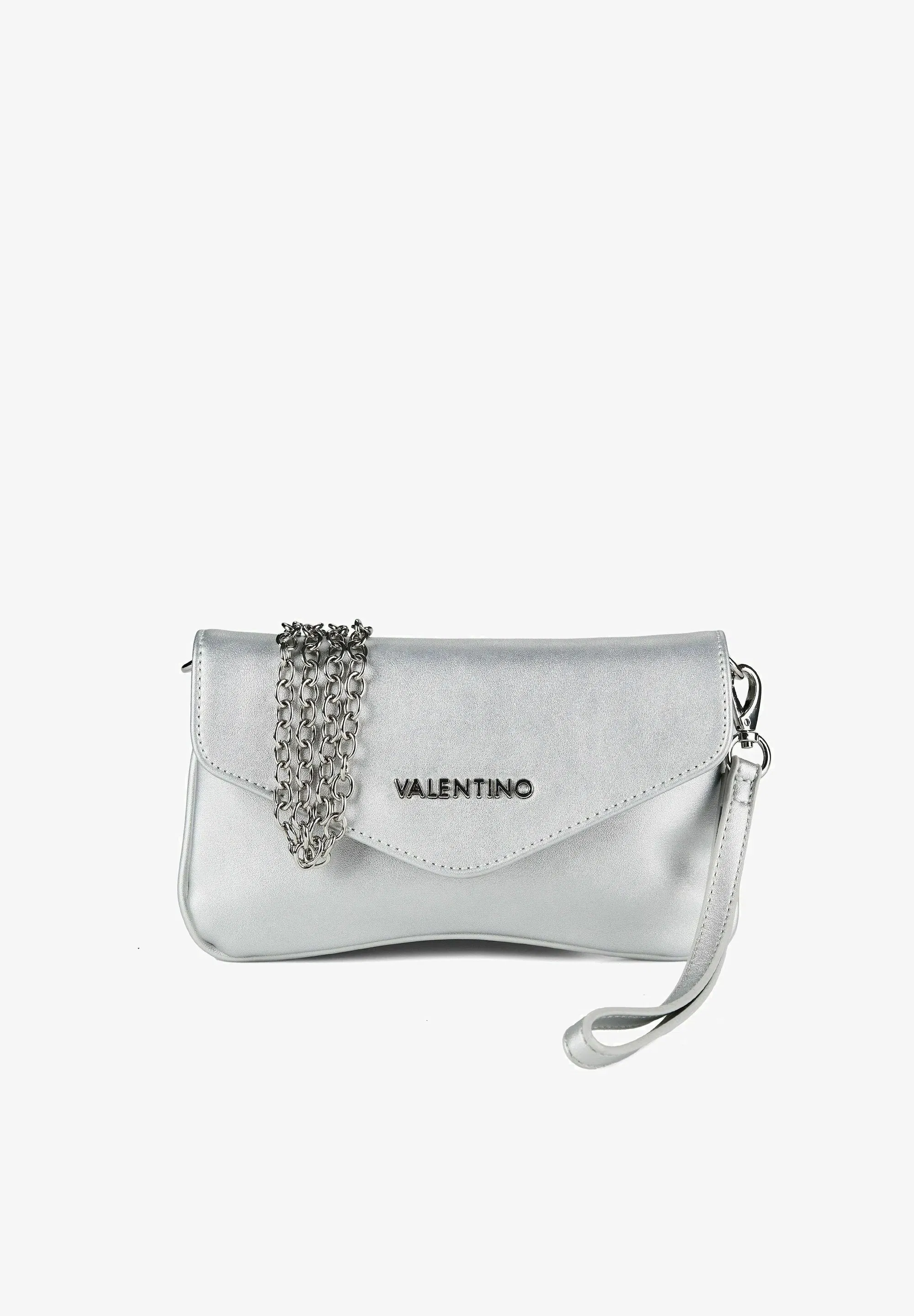 Valentino Bags Ariel Mir Clutch Tasche 21 Cm - Clutch - Silver-Coloured