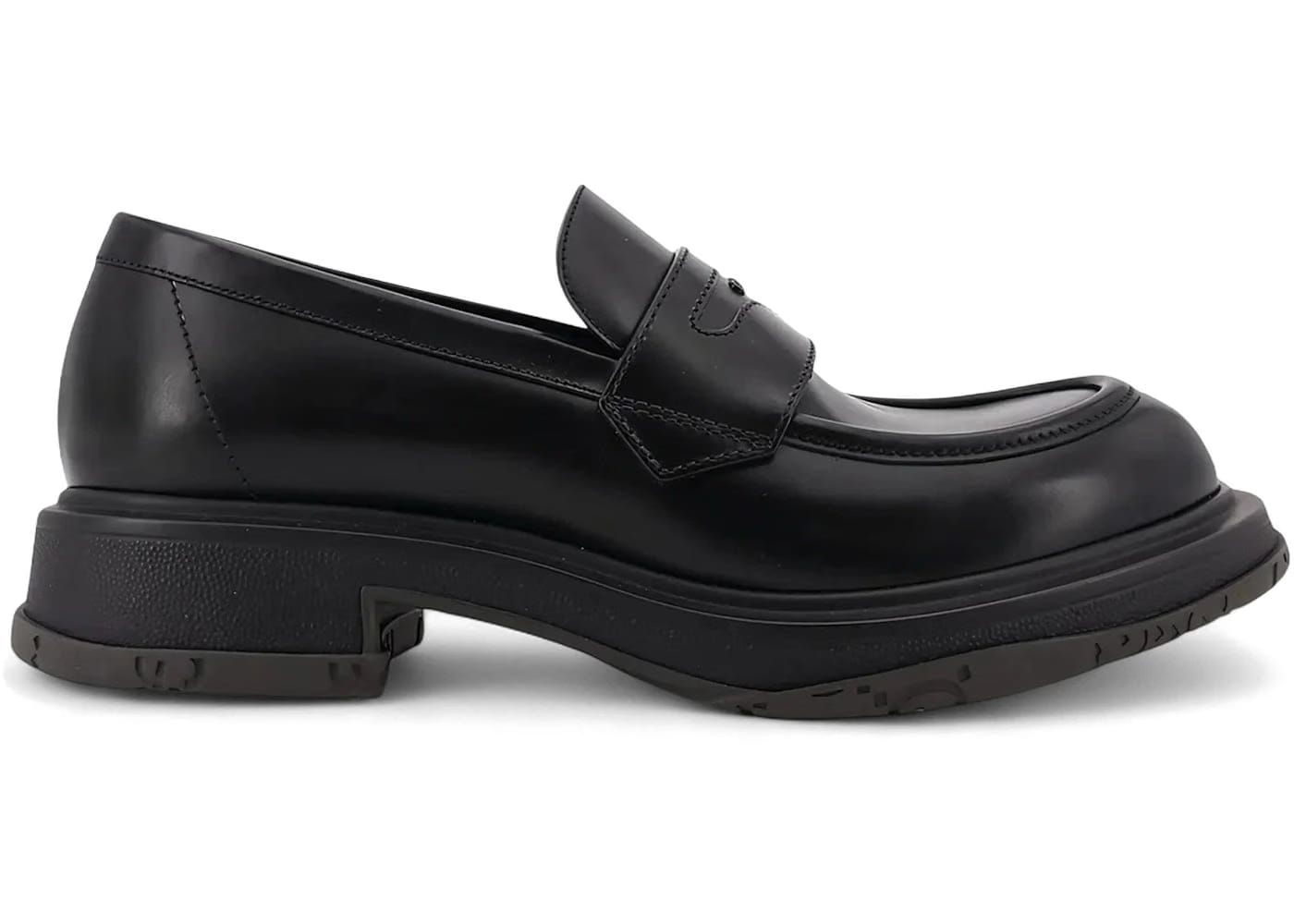 Gucci Tonal Logo Loafers Black