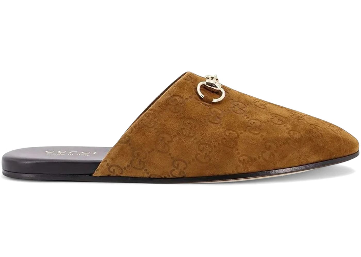 Gucci Horsebit Mule Brown Suede