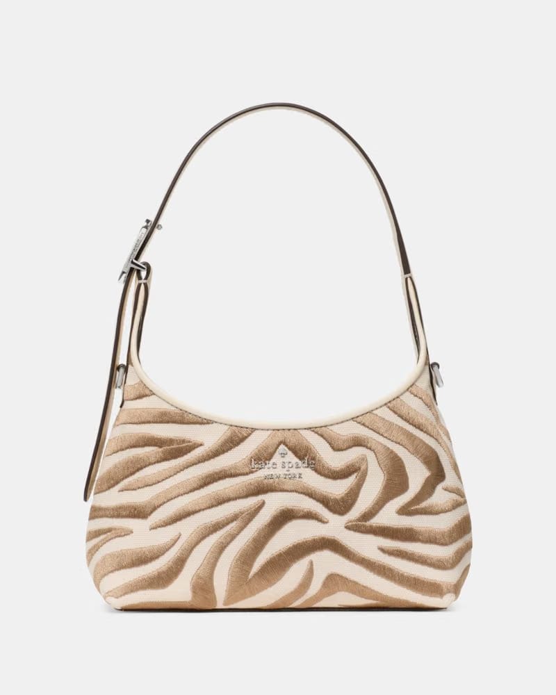 KateSpade 454 Zebra Mini Crossbody Bag Neutral Multi
