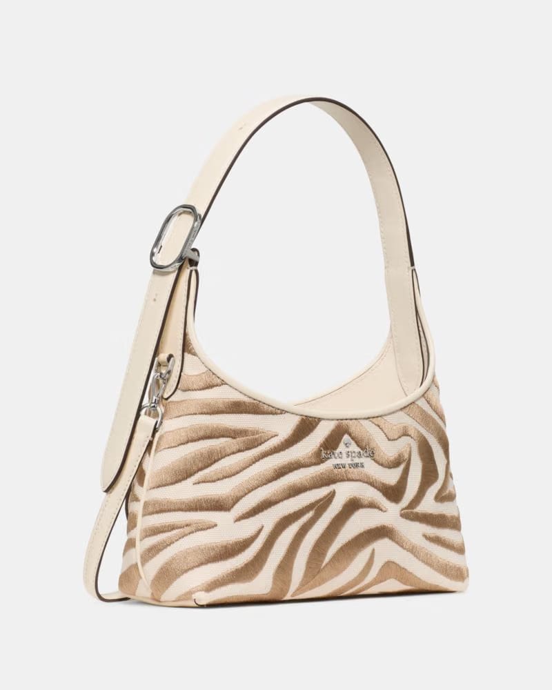 KateSpade 454 Zebra Mini Crossbody Bag Neutral Multi