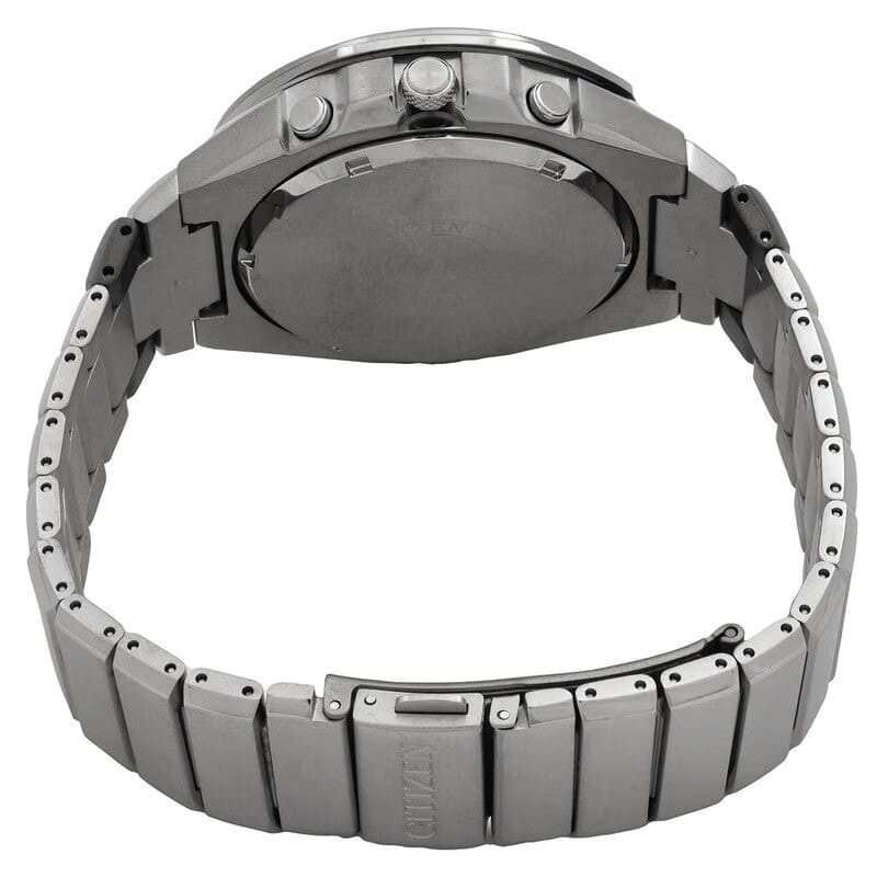 Citizen Super Titanium Armor Chronograph Black Dial Mens Watch