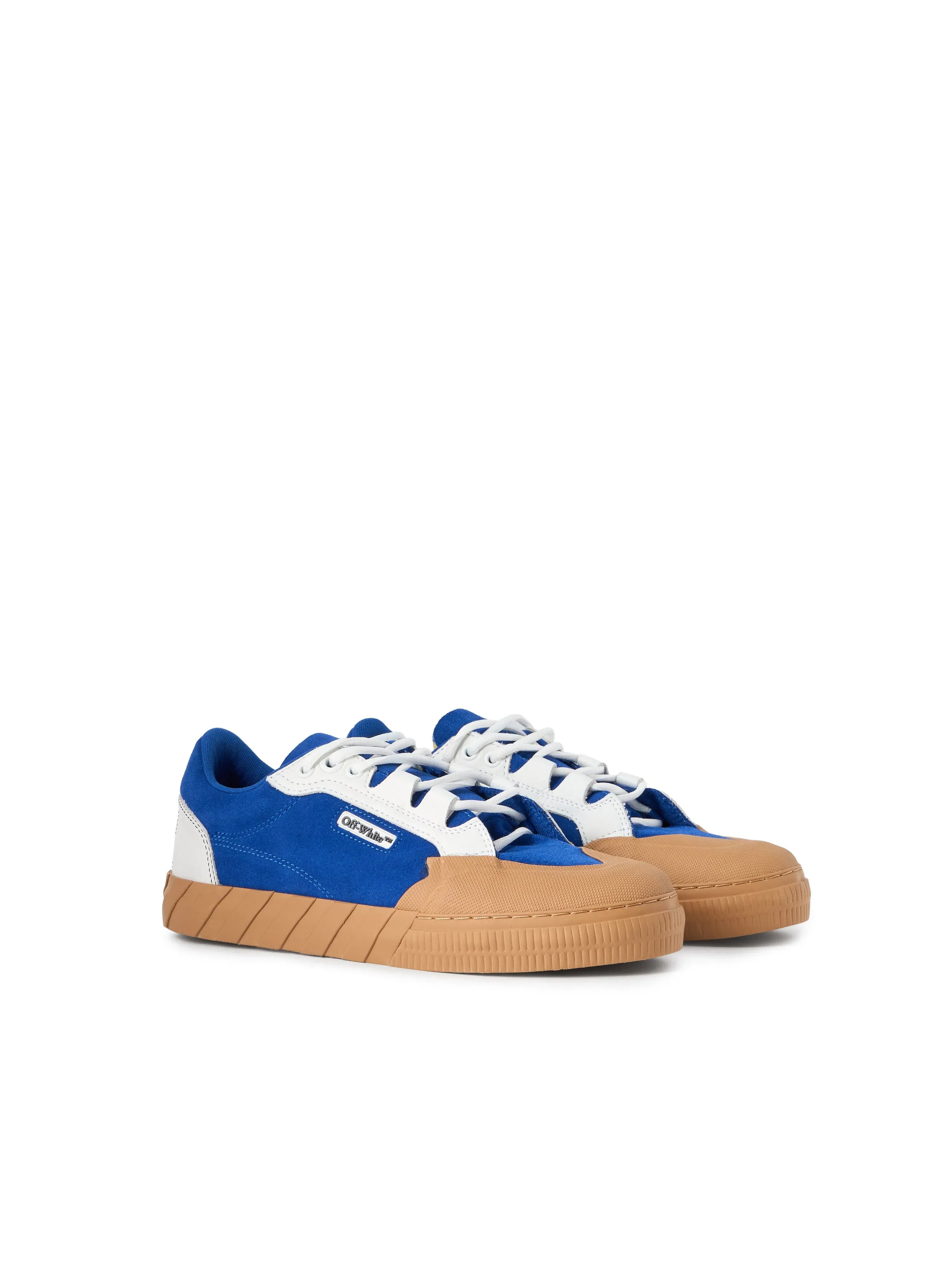 Off-White Vulcanized 779 Suede Sneakers Camel