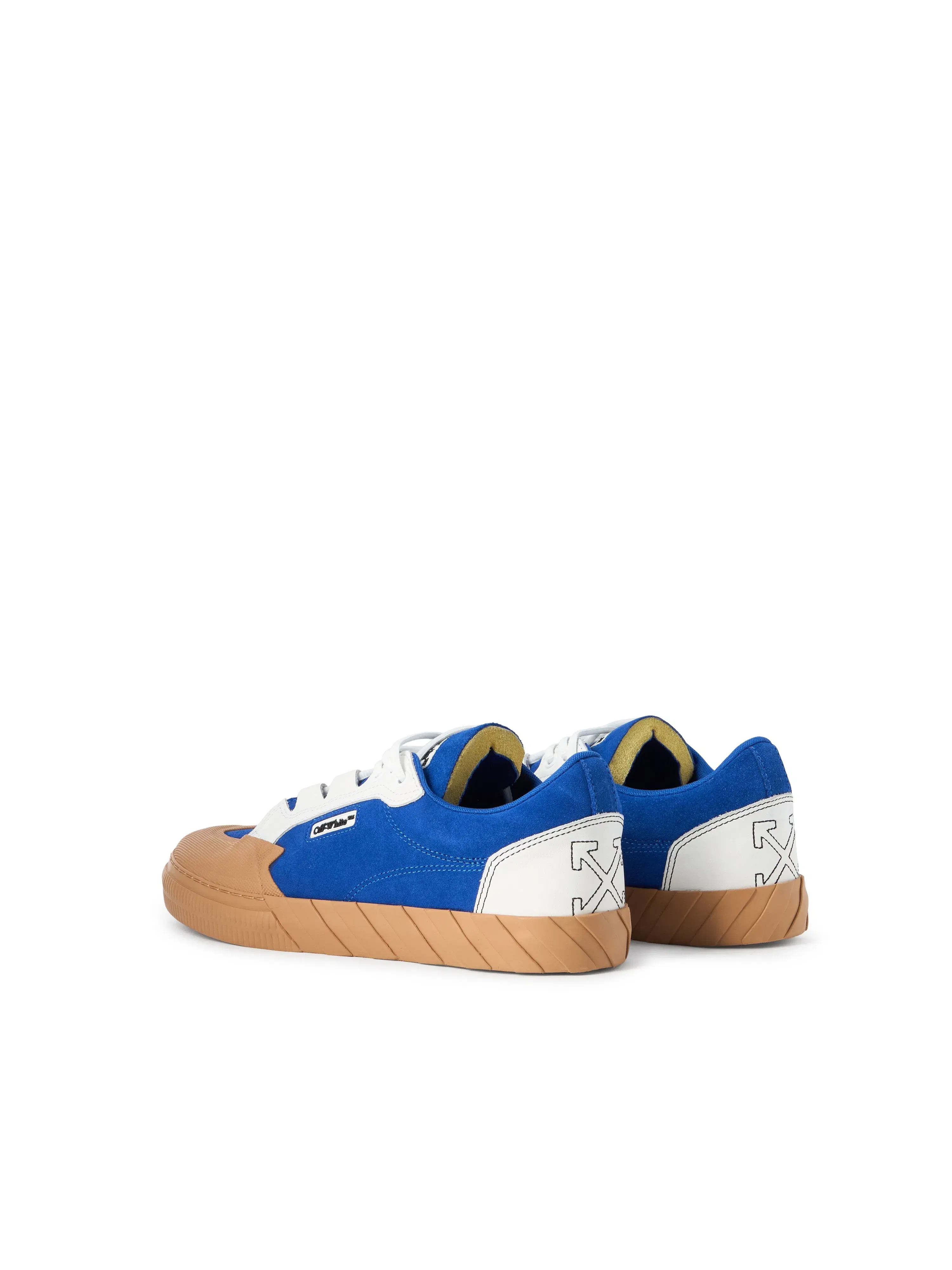 Off-White Vulcanized 779 Suede Sneakers Camel