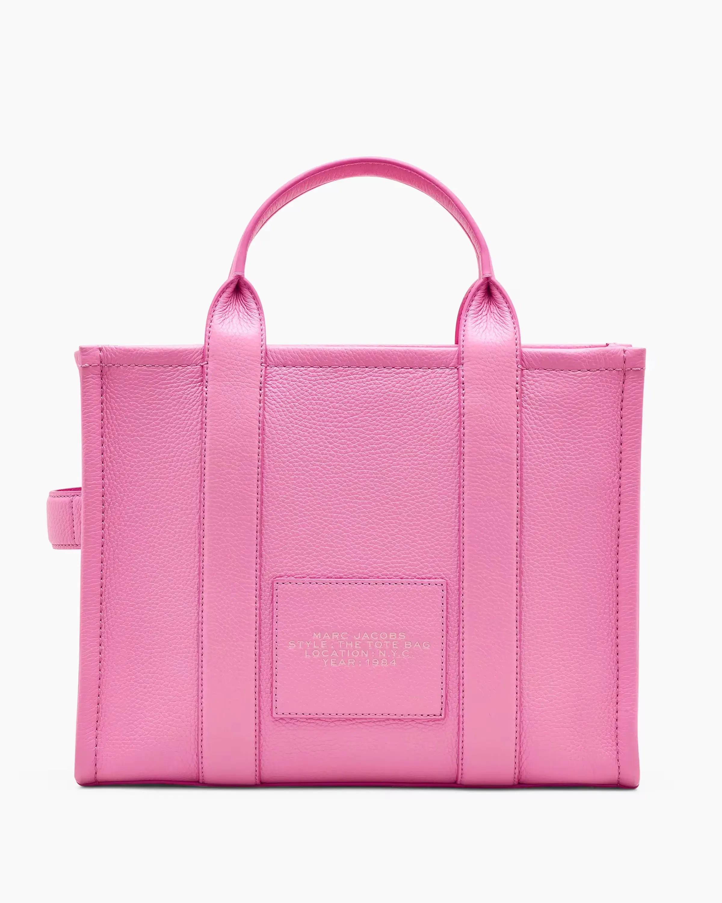 Marc Jacobs The Leather Medium Tote Bag Petal Pink