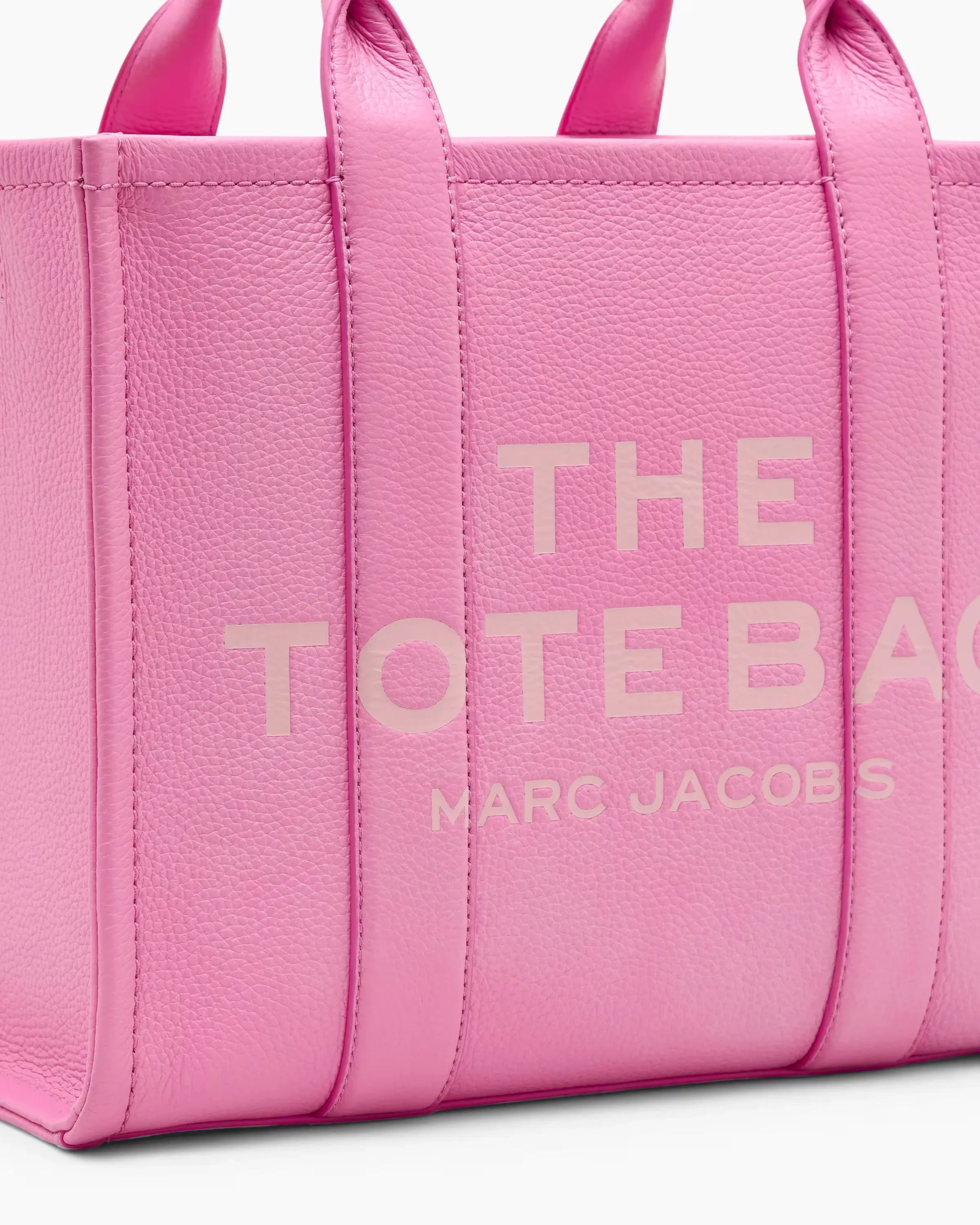 Marc Jacobs The Leather Medium Tote Bag Petal Pink