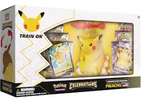 Pokemon Tcg 25Th Anniversary Celebrations Premium Pikachu Vmax Figure Collection Box