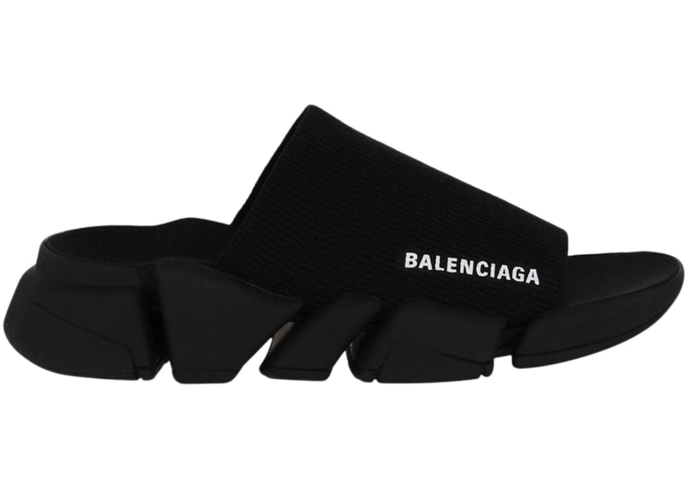 Balenciaga Speed 2.0 Slides Black Womens