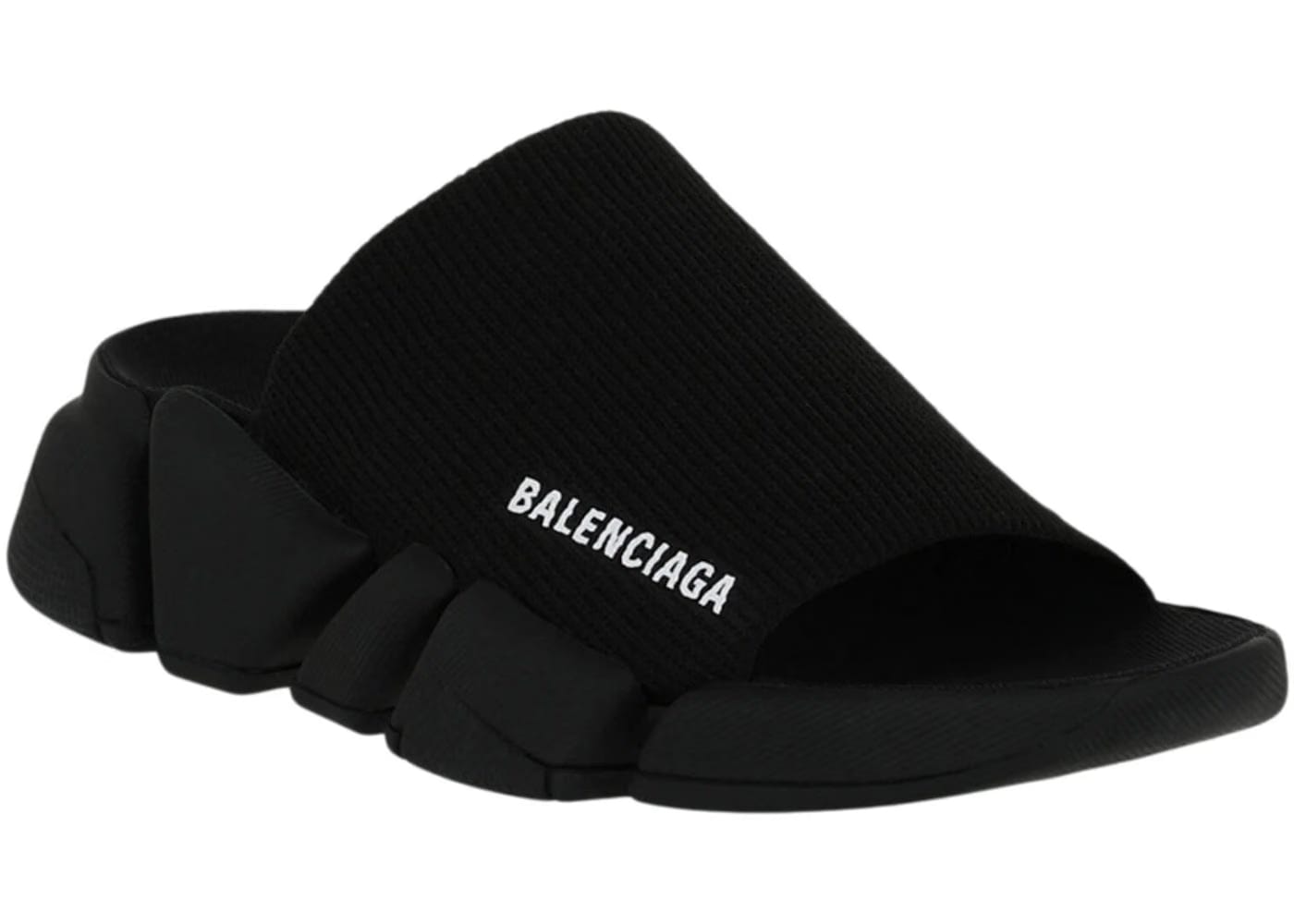 Balenciaga Speed 2.0 Slides Black Womens