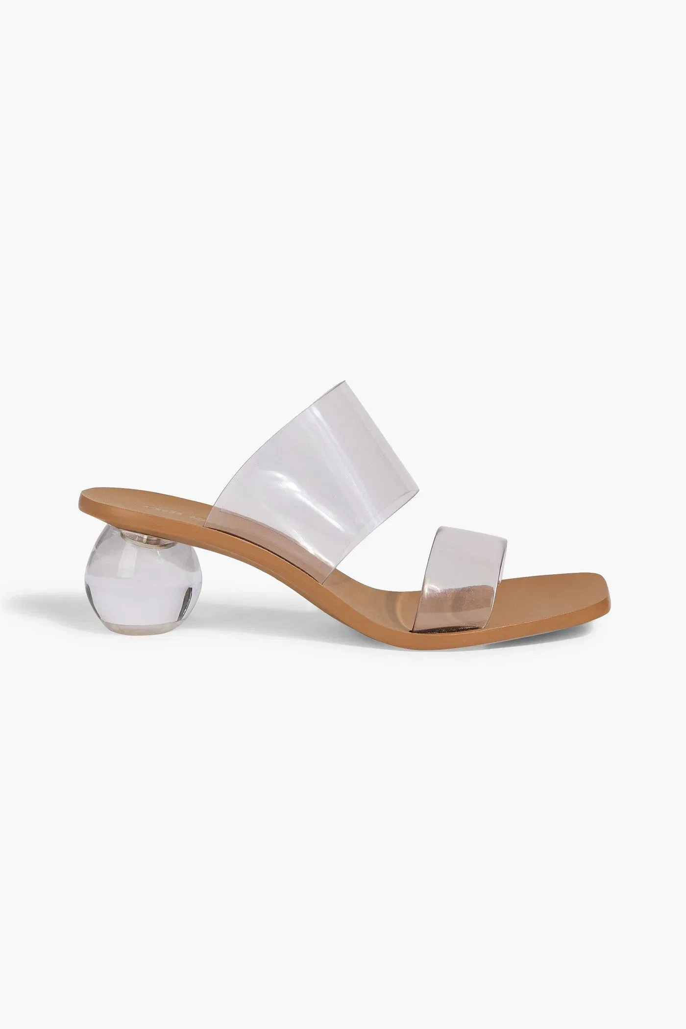 Cult Gaia Jila Pvc Mules Clear Women's