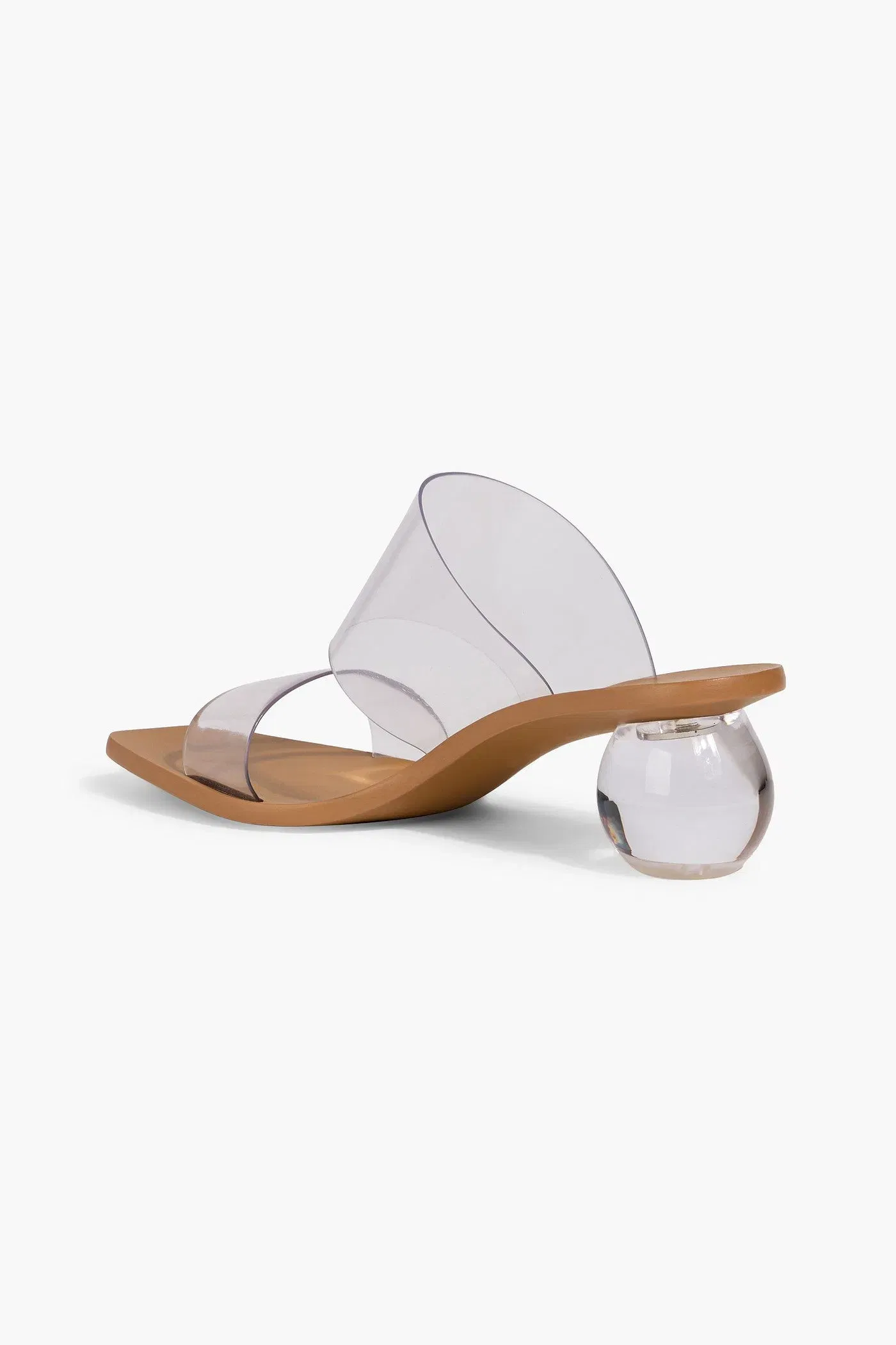 Cult Gaia Jila Pvc Mules Clear Women's