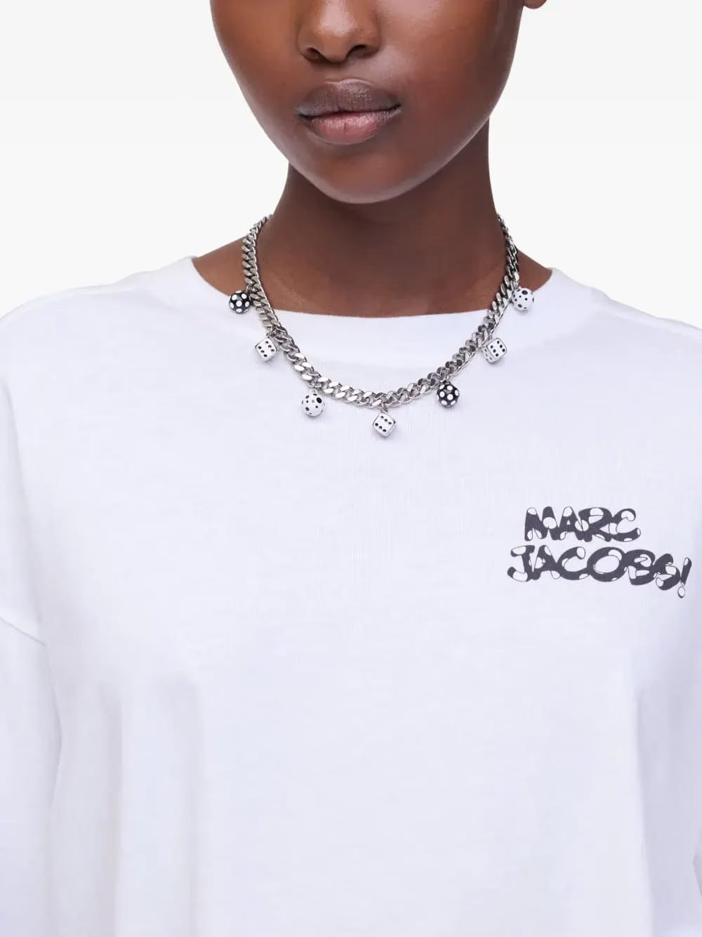 x Derrick Adams The Dice charm necklace