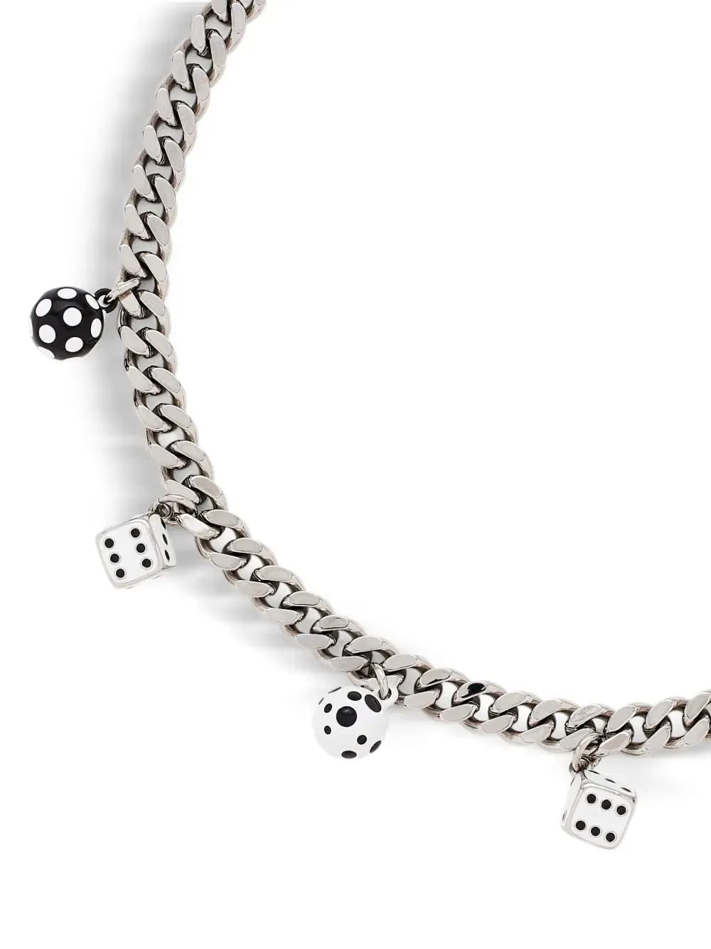 x Derrick Adams The Dice charm necklace