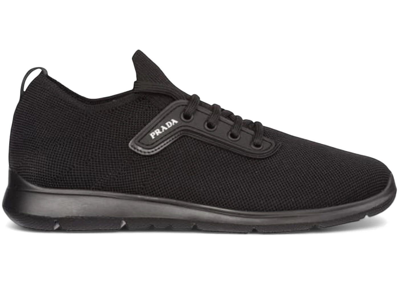 Prada Mesh Nylon Sneakers Black