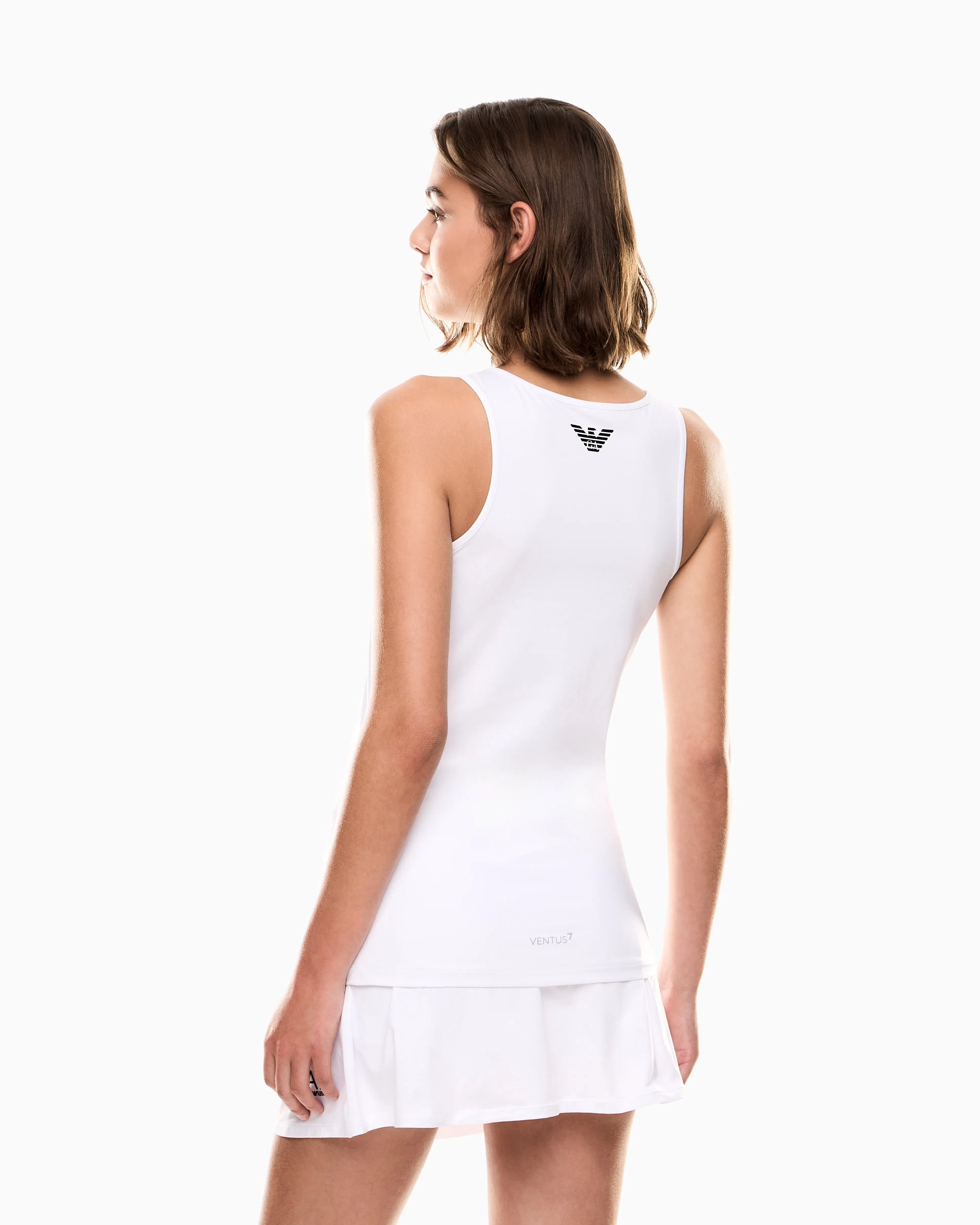 EA7 Technical ventus tank with a halter neck Tennis Pro
