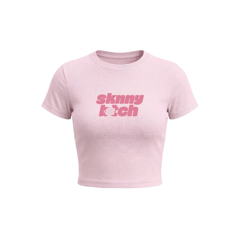 Sknny B*tch Signature Sculpt Pink T-Shirt