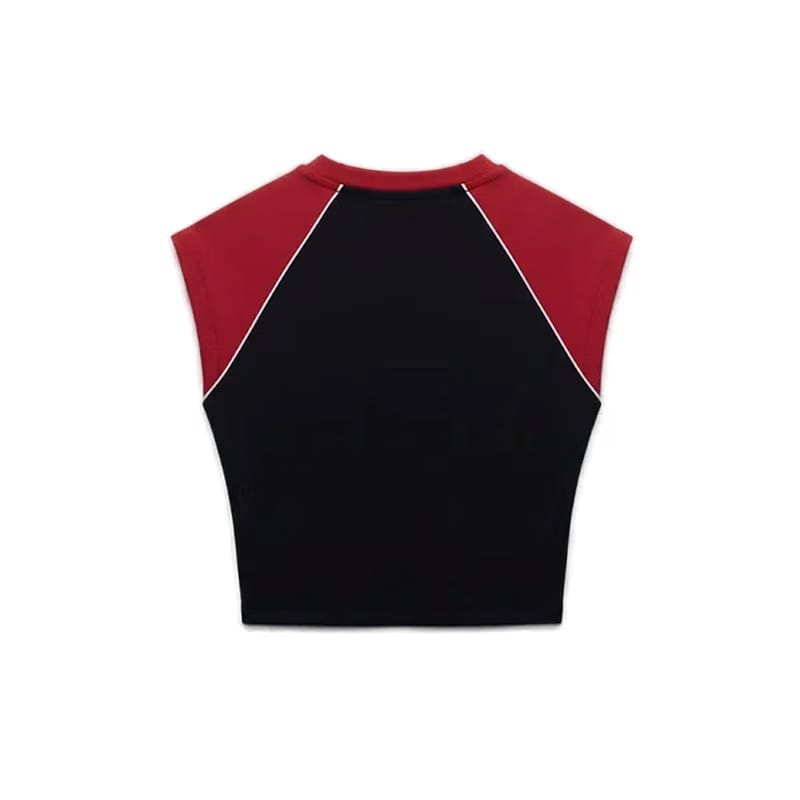 Sknny B*tch Velocity Red Crop Top