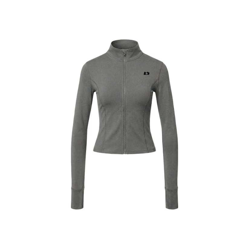 Sknny B*tch Women Zip Grey Pullover