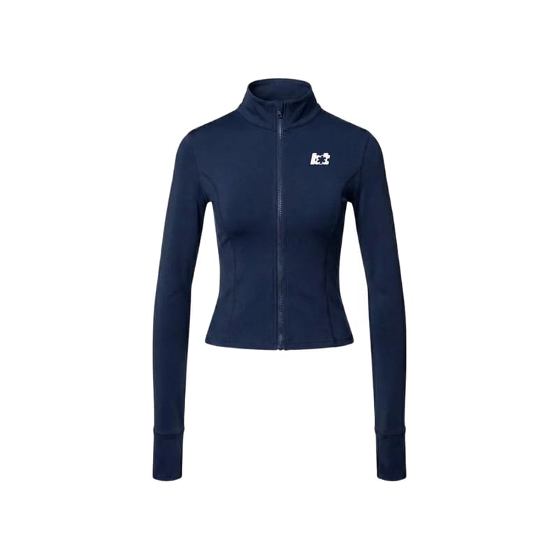 Sknny B*tch Women Zip Navy Pullover