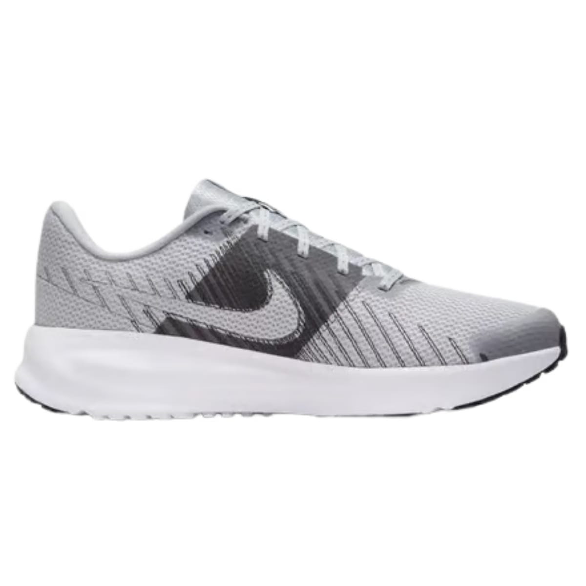Nike Men's Run Defy Wolf Grey & Black Running Shoes