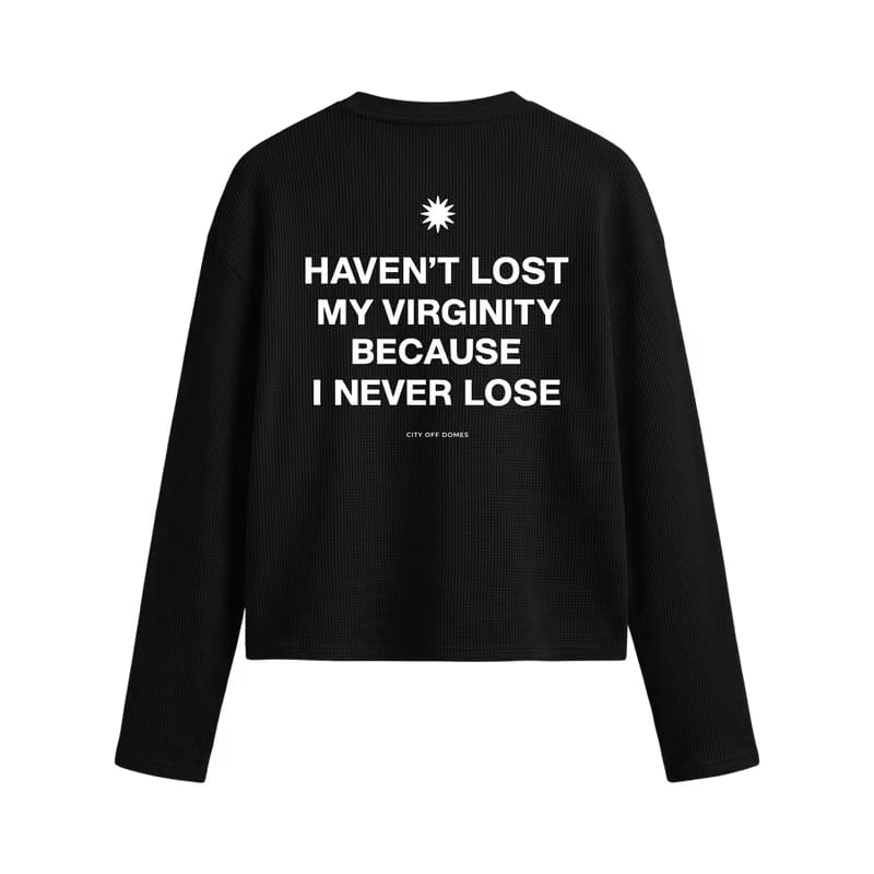 City off domes I never lose Waffle T-shirt Black