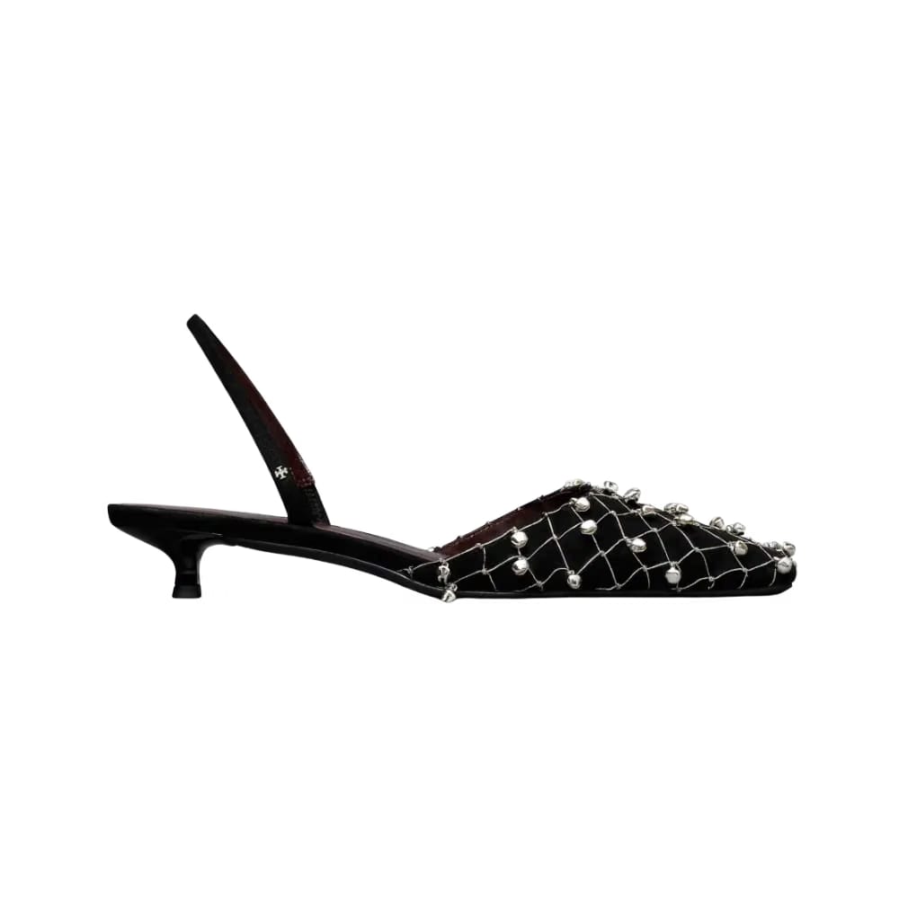 Tory Burch Bell Slingback Perfect Black