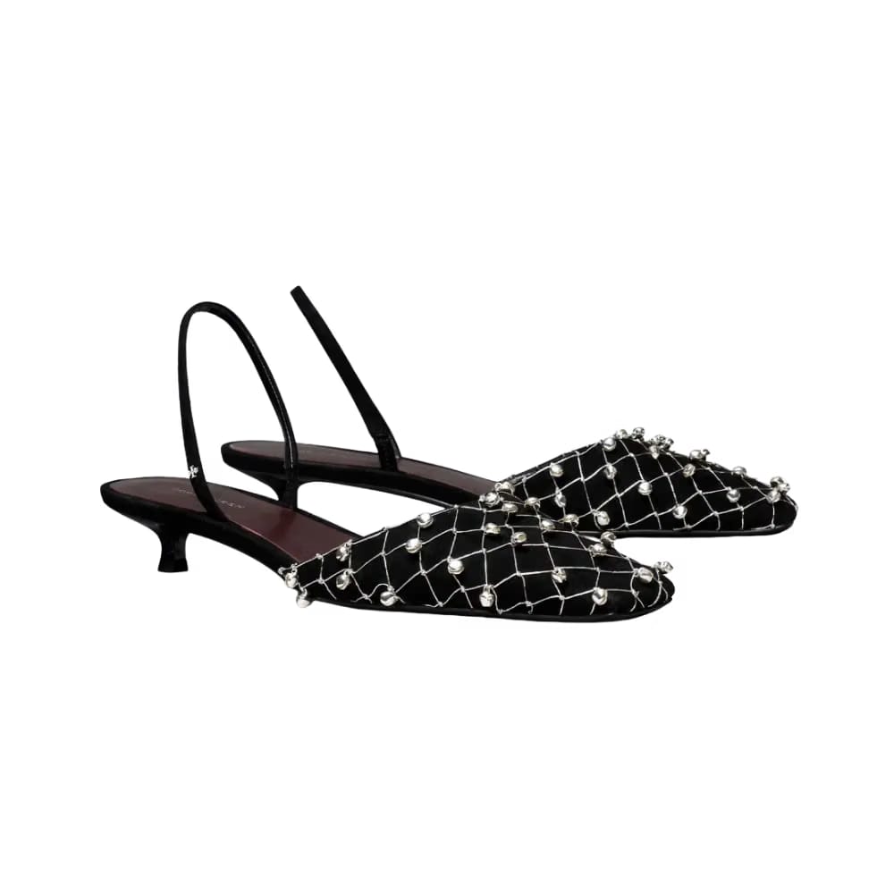 Tory Burch Bell Slingback Perfect Black