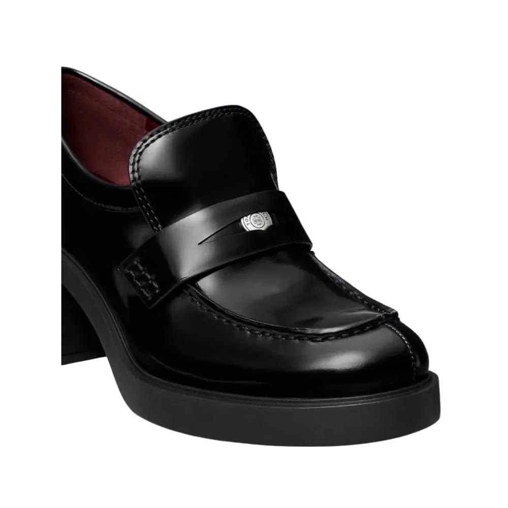 Tory Burch Classic Heeled Lug Loafer Perfect Black