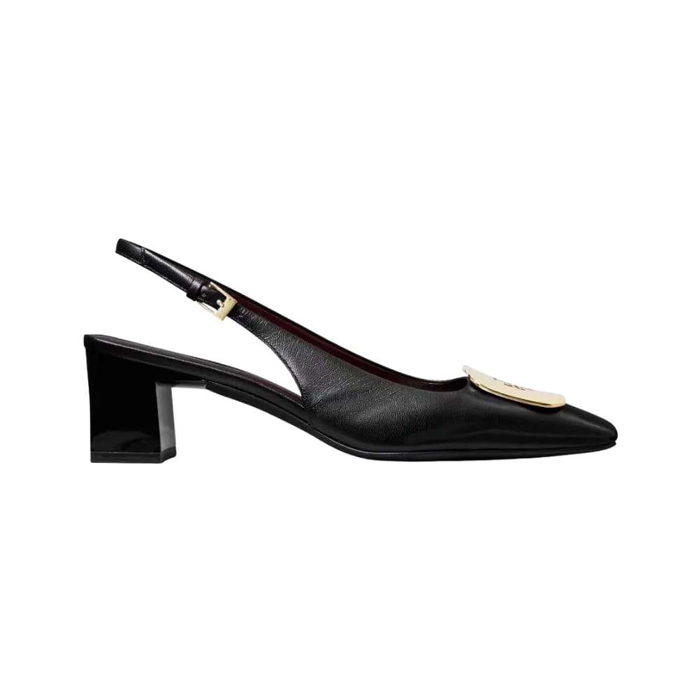 Tory Burch Georgia Slingback Perfect Black