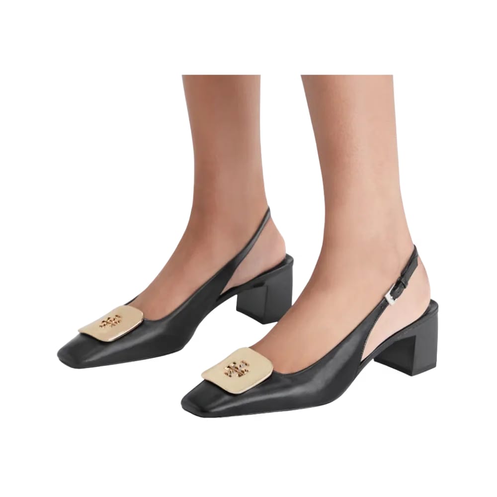 Tory Burch Georgia Slingback Perfect Black