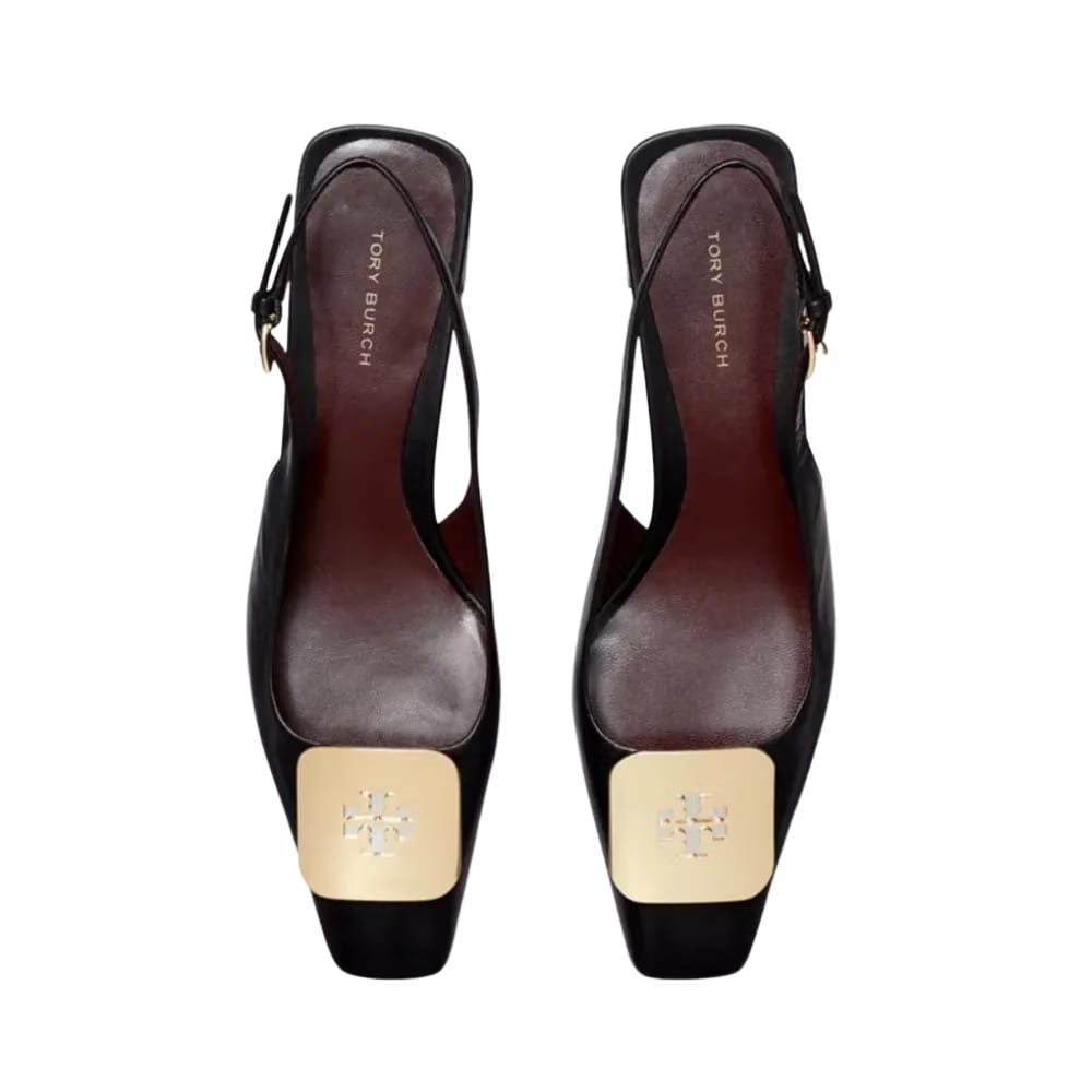 Tory Burch Georgia Slingback Perfect Black